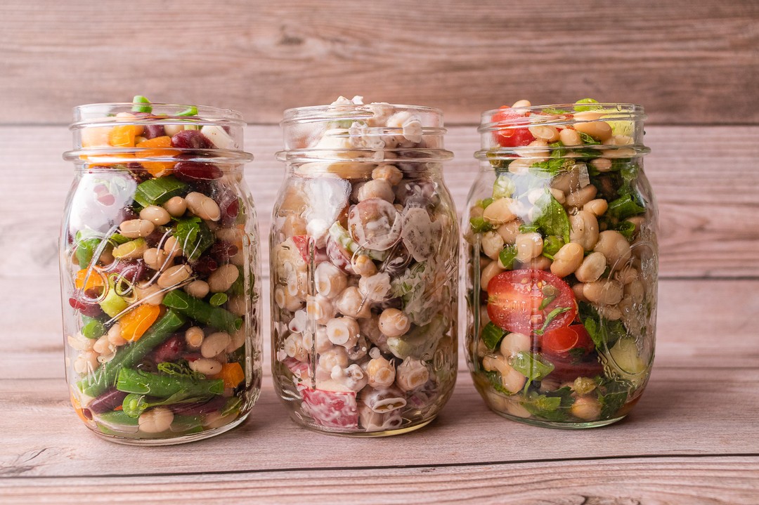 What's the only thing that can make a chickpea salad even cooler? Packing it for lunch in a Mason jar! 🤩

Head to FoodSmart to get the recipes for the three simple, fiber- and protein-packed salads in this photo (like the Chickpea Waldorf Salad in the middle!), link in bio. Bonus: You can make all your colleagues jealous when you show up to lunch with this. Or, you can simply savor these healthy recipes at home.

Photo by PhD student @alegumeaday 

#FoodSmartColorado #CSUExtension #LovePulses #Pulses #Beans #Legumes #Fiber #Protein #HealthyEating #Recipe #Recipes #Healthy #Nutrition #PlantBased #Vegetarian #BeanSalad #ChickpeaSalad #Chickpeas #GarbanzoBeans #MasonJar #MasonJars #MasonJarSalad #MasonJarSalads #WaldorfSalad