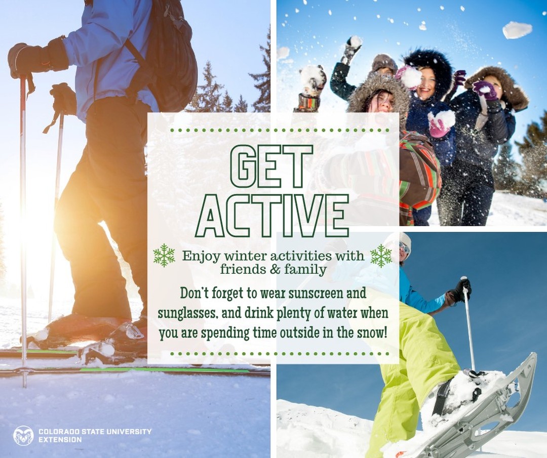 Colorado has a wide array of ways to be physically active during the winter months. While the snow and cooler temperatures may tend to make you want to stay indoors and curl up with a movie, get outside and enjoy winter activities! Check out more winter activity suggestions by following the link in our bio.