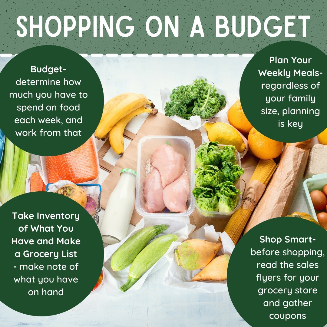 Learn how to make the most of your food dollar and shopping on a budget by visiting the link in our bio! 

#foodsmartcolorado #shopping #budget #mealprep #grocerylist #groceries